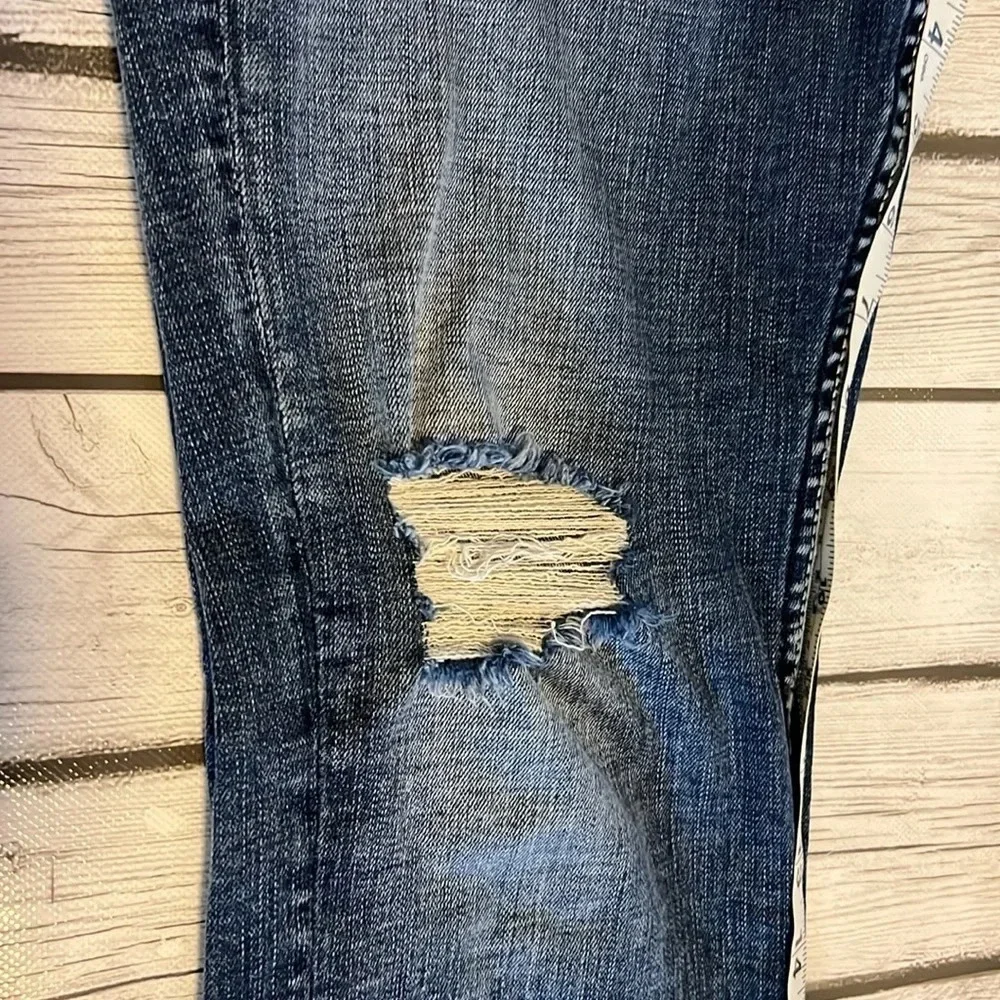 🌻Silver Jeans Co Women’s 27” waist Elyse Capri Cropped Denim - Picture 4 of 8